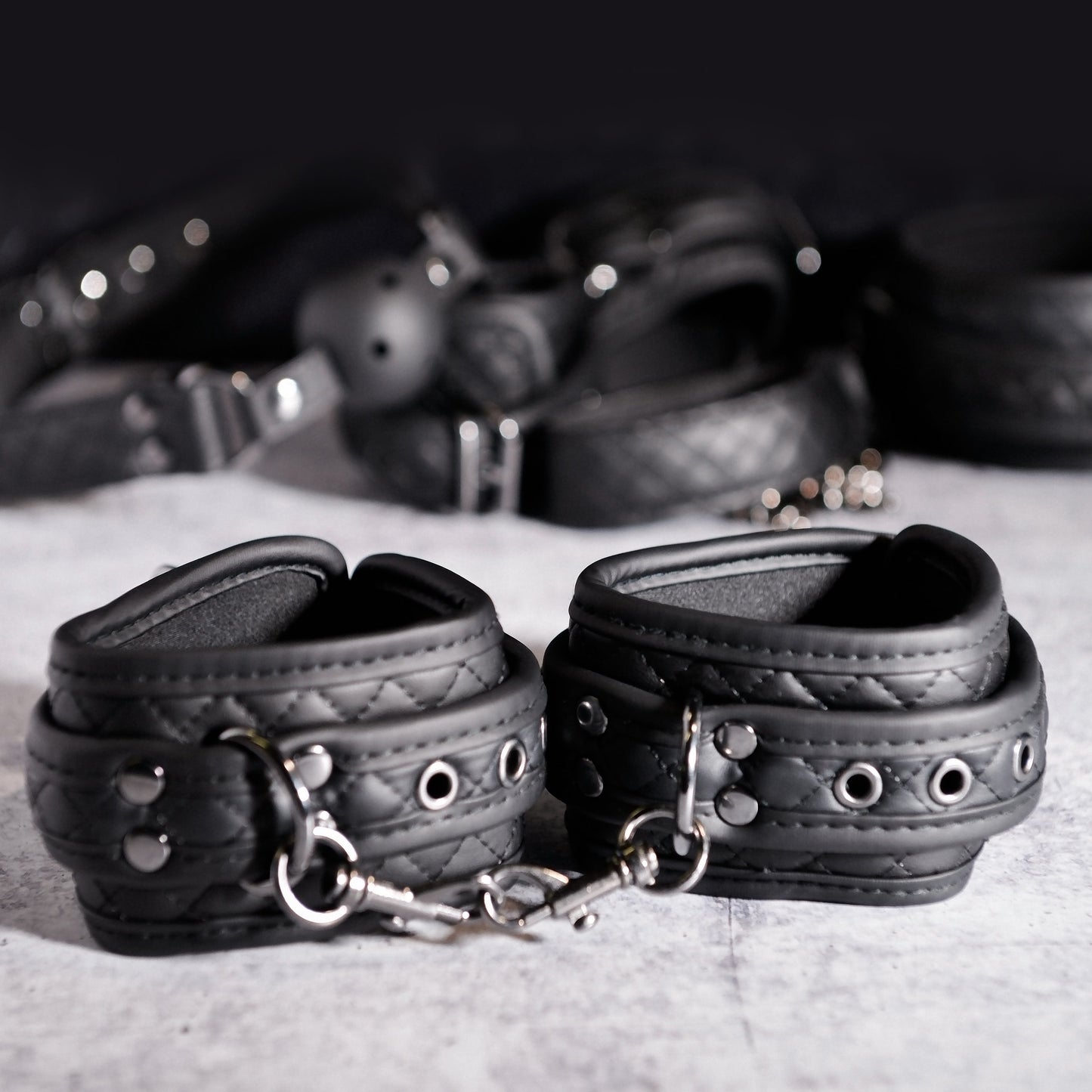 Adam & Eve EVE'S FETISH DREAMS ANKLE CUFFS BLACK