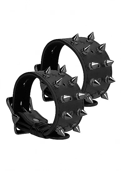 Shots Toys Skulls & Bones Handcuffs w Spikes