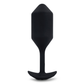 VIBRATING SNUG PLUG 4 | BLACK