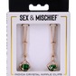 Indica Crystal Nipple Clips