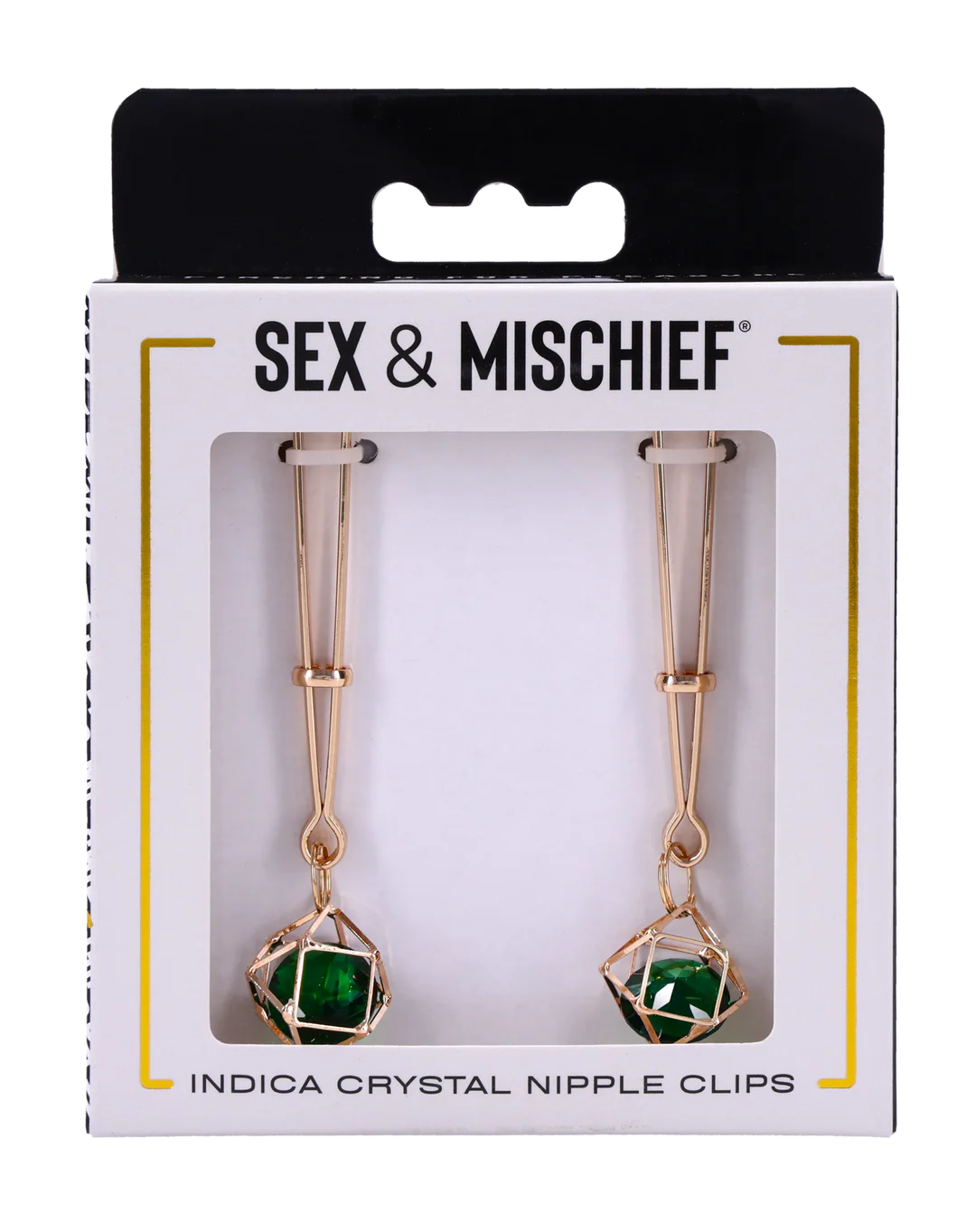 Indica Crystal Nipple Clips