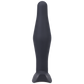 Tantus Silicone Little Flirt Butt Plug Black