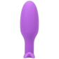 Silicone Ryder Butt Plug - Lilac