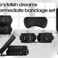 Adam & Eve EVE'S FETISH DREAMS INTERMEDIATE BONDAGE SET BLACK