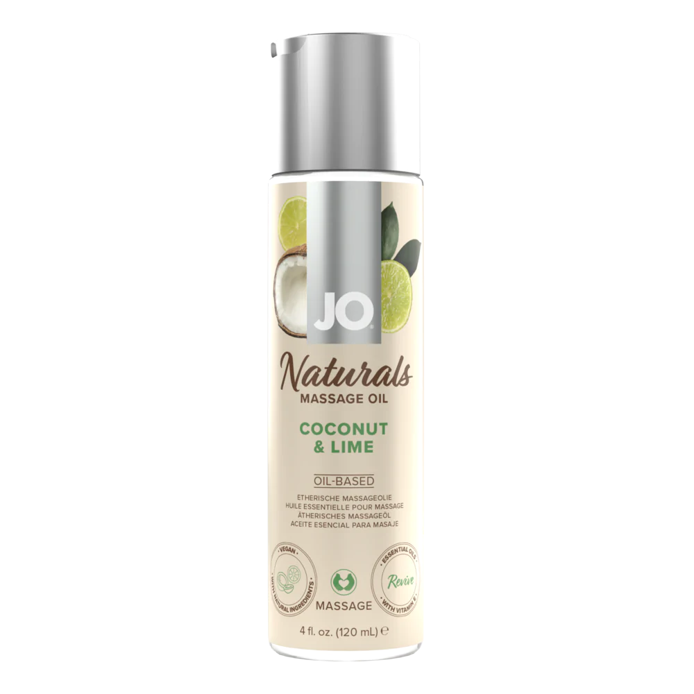 JO Naturals - Coconut & Lime - Massage 4 floz / 120 mL