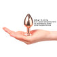DIAMOND PLUG ROSE GOLD MEDIUM