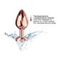 DIAMOND PLUG ROSE GOLD MEDIUM