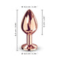DIAMOND PLUG ROSE GOLD MEDIUM