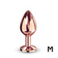 DIAMOND PLUG ROSE GOLD MEDIUM