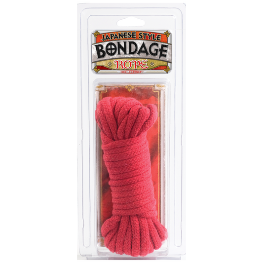 Doc Johnson Japanese Style Bondage Rope - Red