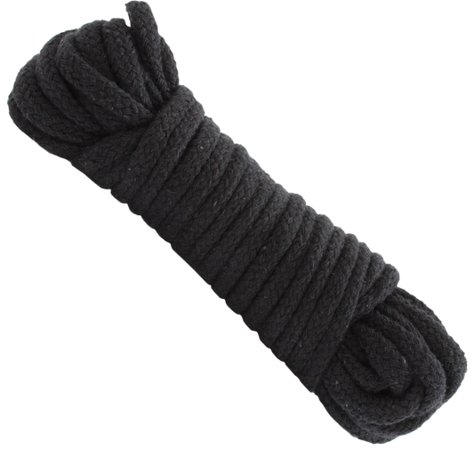 Doc Johnson Japanese Style Bondage Rope - Black
