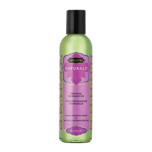 Naturals Massage Oil Island Passion Berry (8oz)
