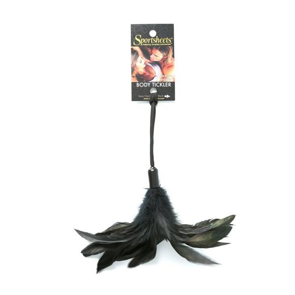 Sportsheets Pleasure Feather Ticklers Black