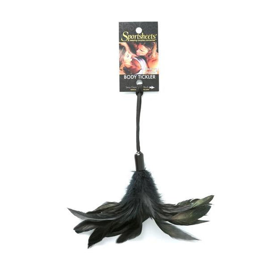 Sportsheets Pleasure Feather Ticklers Black
