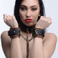 XR MS Coax Collar to Wrist Restraints brown & black