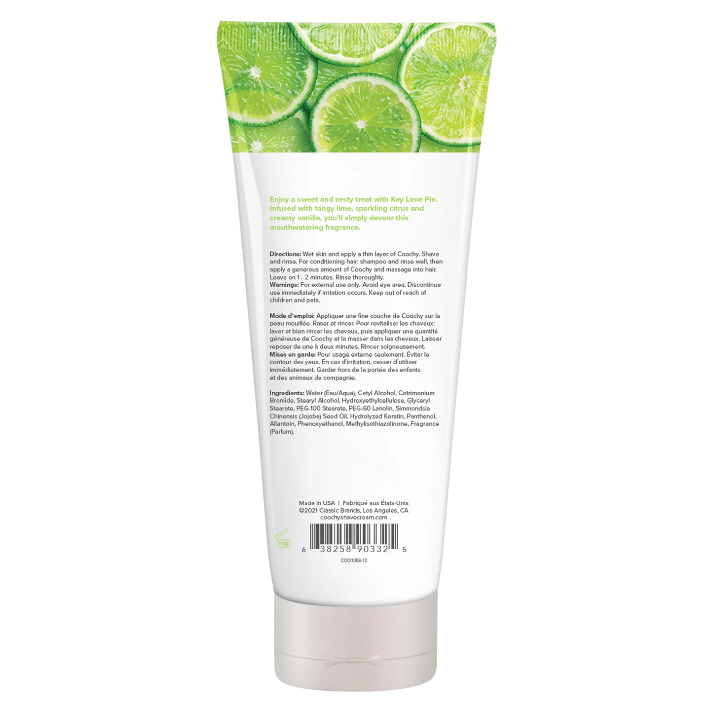 COOCHY SHAVE CREAM Key Lime Pie 12.5 fl oz  |  370 mL