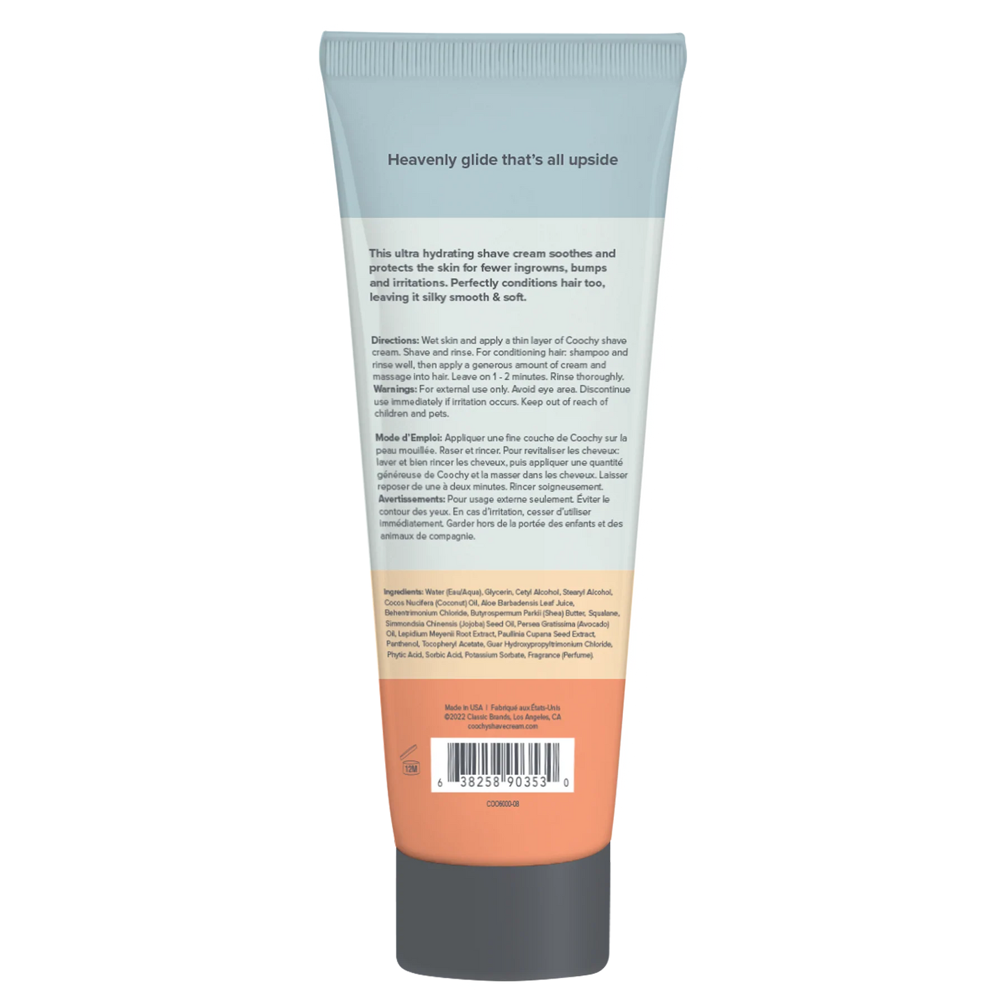 HP2708 - COOCHY ULTRA Ultra Hydrating Mango Coconut Shave Cream 8.5oz