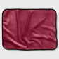 Fascinator Throw Merlot  Microvelvet - Mini