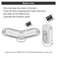 FLIP ZERO GRAVITY EV (ELECTRONIC VIBRATION) WHITE