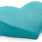 Heart Wedge Teal Microvelvet