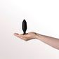 Onyx Vibrating Butt Plug Black