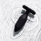 Onyx Vibrating Butt Plug Black