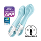 Air Pump Vibrator 5+ Blue