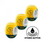 Masturbator Egg 3er Set (Fierce) Yellow