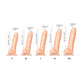SLIDING SKIN REALISTIC DILDO VANILLA L