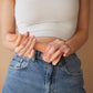 SLIDING SKIN REALISTIC DILDO VANILLA L