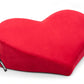 Heart Wedge Red Microvelvet